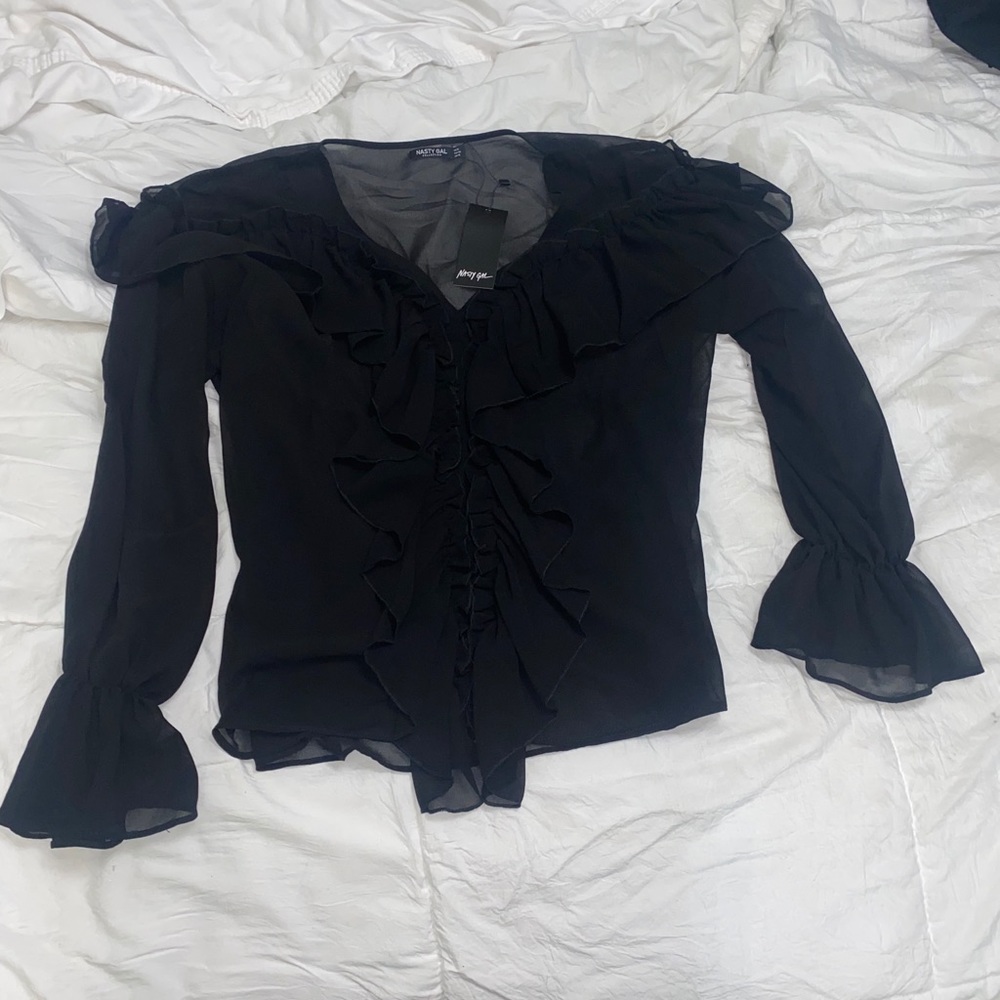 Black Nasty Gal top new with tags
